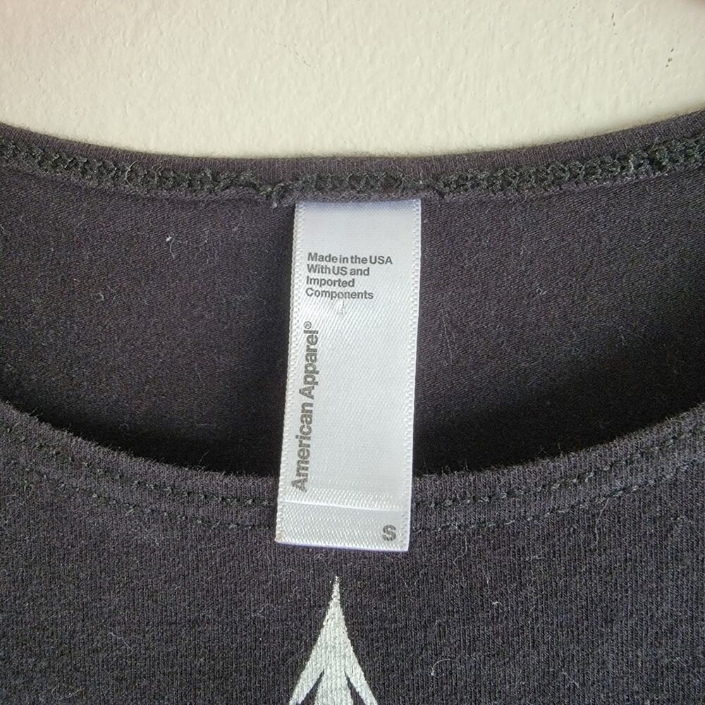 American Apparel Black and White Graphic Tank Top - Picture 3 of 3